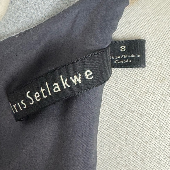 Iris Setlakwe Colorblock Sheath Dress – Size 8 – Made in Canada – NWOT - Picture 5 of 6